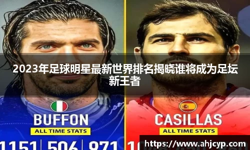 2023年足球明星最新世界排名揭晓谁将成为足坛新王者